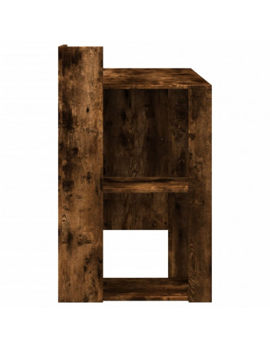 Scrivania Ufficio Rovere Fumo 103,5x56,5x94cm Legno Multistrato