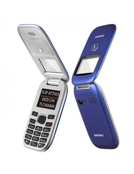 Brondi Window+ 4,5 cm (1.77") Blu Telefono cellulare basico