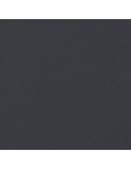 Cuscino per Panca Nero 110x50x7 cm in Tessuto Oxford