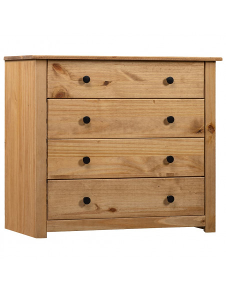 Armadietto 80x40x73 cm in Legno di Pino Modello Panama