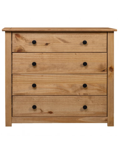 Armadietto 80x40x73 cm in Legno di Pino Modello Panama