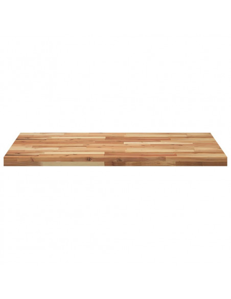 Piano Scrivania a Olio 100x70x4 cm Legno Massello Acacia