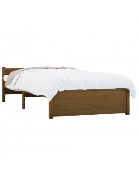 Giroletto Miele in Legno Massello 90x190 cm Single