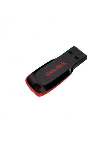 Sandisk Cruzer Blade unità flash USB 64 GB USB tipo A 2.0 Nero, Rosso