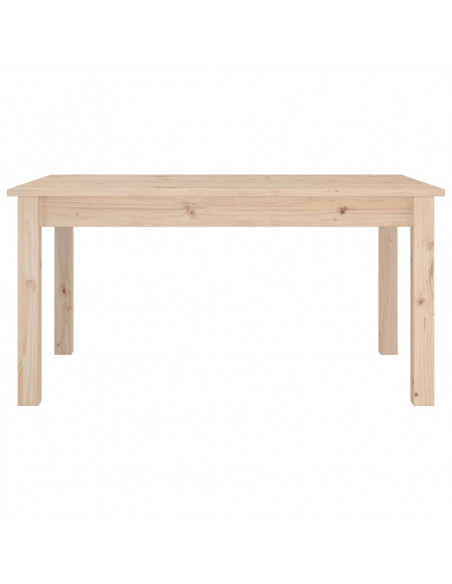Tavolino da Salotto 80x50x40 cm Legno Massello di Pino