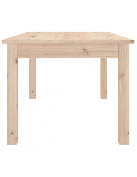 Tavolino da Salotto 80x50x40 cm Legno Massello di Pino
