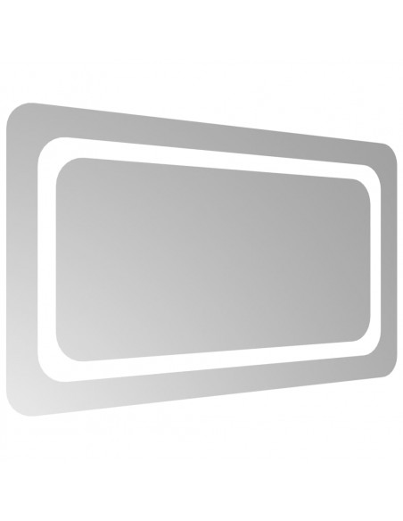 Specchio da Bagno con Luci LED 70x40 cm