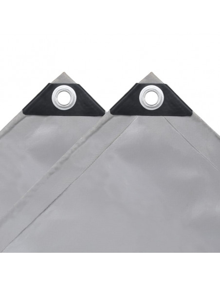 Telone 650 g/m² 3,5x5 m Grigio