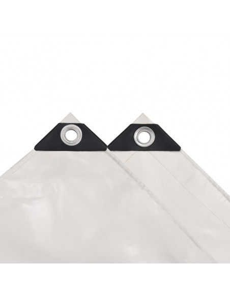 Telone 650 g/m² 1,5x20 m Bianco