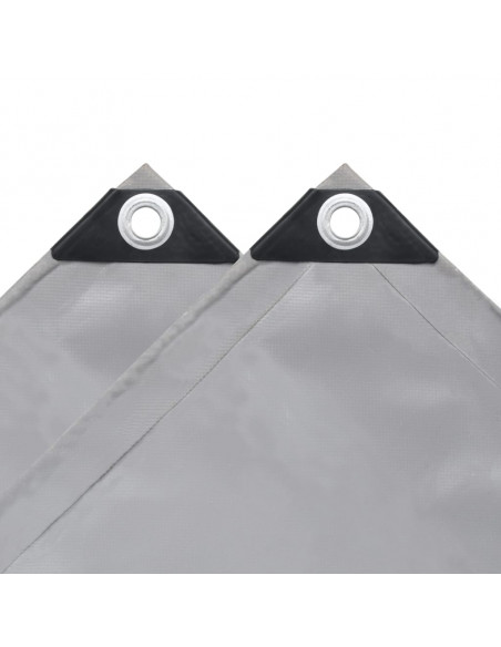 Telone 650 g/m² 3x3 m Grigio