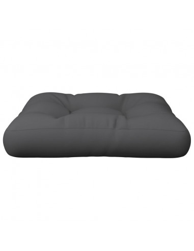 Cuscino per Pallet Antracite 58x58x10 cm in Tessuto