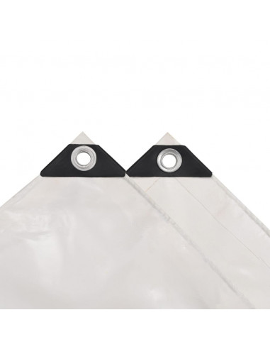 Telone 650 g/m² 4x6 m Bianco