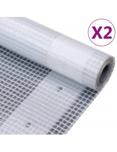 Teloni Leno 2 pz 260 g/m² 3x5 m Bianchi 2