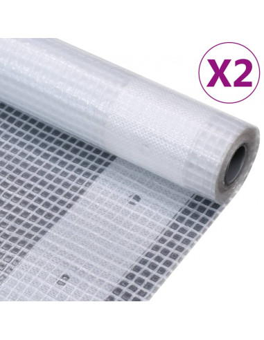 Teloni Leno 2 pz 260 g/m² 3x5 m Bianchi