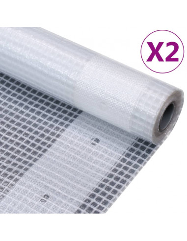 Teloni Leno 2 pz 260 g/m² 1,5x15 m Bianchi