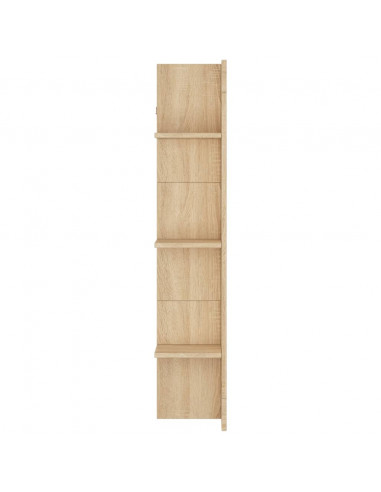 Mobile Porta TV Rovere Sonoma 152x22x113cm in Legno Multistrato