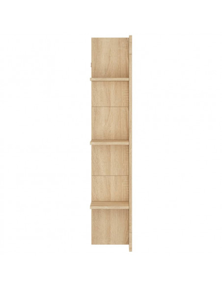 Mobile Porta TV Rovere Sonoma 152x22x113cm in Legno Multistrato