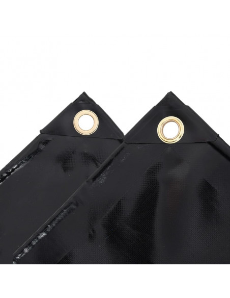 Telone 650 g/m² 3x4 m Nero