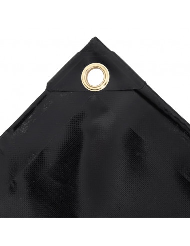 Telone 650 g/m² 3x4 m Nero