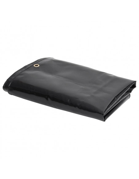 Telone 650 g/m² 3,5x5 m Nero