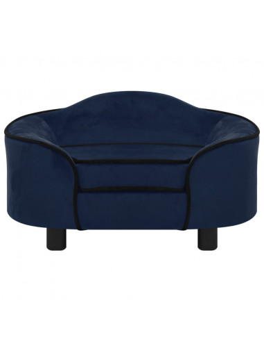 Divano per Cani Blu 67x47x36 cm in Peluche