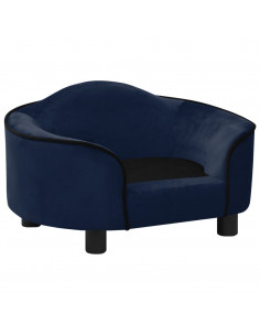 Divano per Cani Blu 67x47x36 cm in Peluche 2