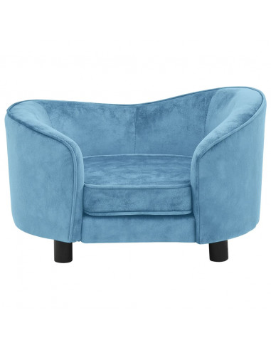 Divano per Cani Turchese 69x49x40 cm in Peluche