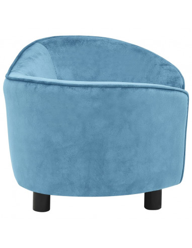 Divano per Cani Turchese 69x49x40 cm in Peluche