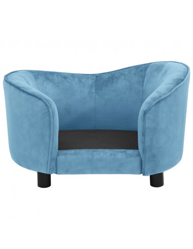 Divano per Cani Turchese 69x49x40 cm in Peluche