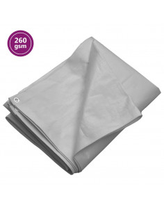 Telone 260 g/m² 2x3 m Grigio HDPE 2