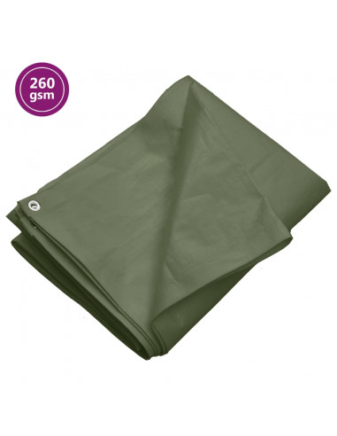 Telone 260 g/m² 2x3 m Verde HDPE
