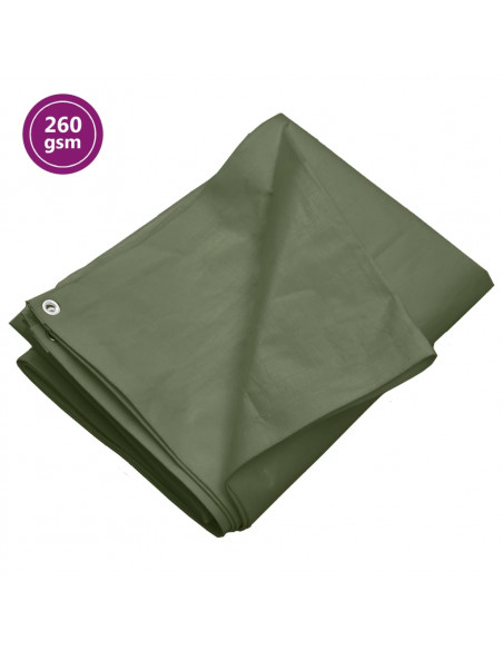 Telone 260 g/m² 2x3 m Verde HDPE