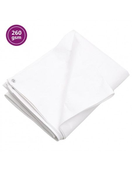 Telone 260 g/m² 8x12 m Bianco HDPE