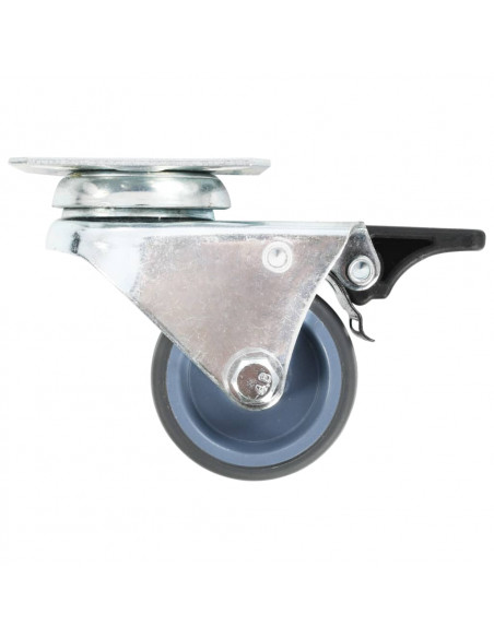 Ruote Girevoli Gemellate 24 pz 50 mm