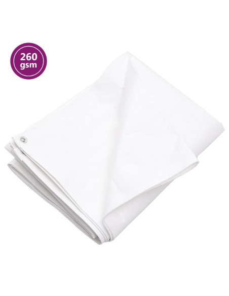Telone 260 g/m² 3x6 m Bianco HDPE