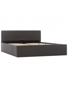 Giroletto Contenitore Idraulico Grigio Similpelle 140x200cm 2