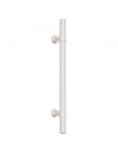 Maniglie per Mobili 20pz Argento 128mm in Acciaio Inox