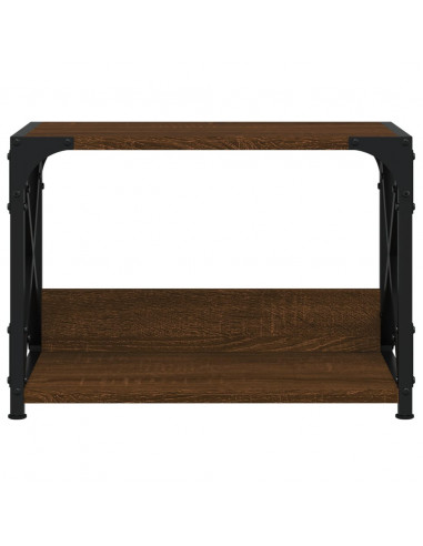 Supporto Stampante 2Piani Rovere Marrone 44x26x31,5 Multistrato