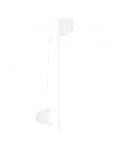 Tapparella Avvolgibile in Alluminio 70x100 cm Bianca