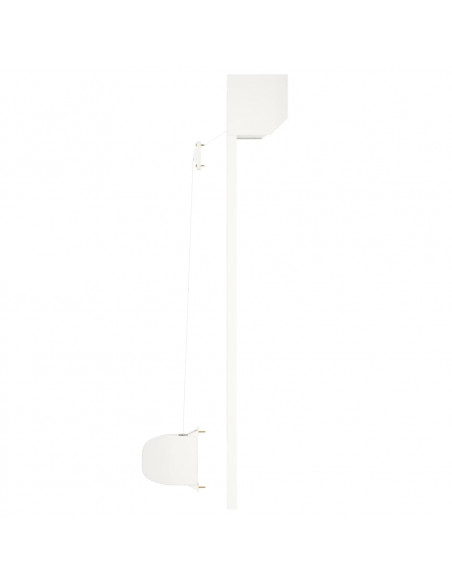 Tapparella Avvolgibile in Alluminio 70x100 cm Bianca