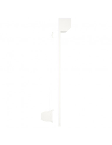 Tapparella Avvolgibile in Alluminio 100x120 cm Bianca