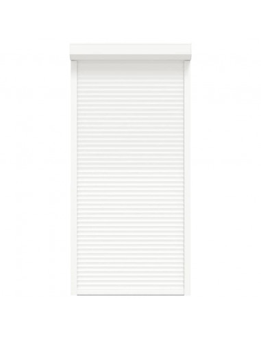 Tapparella Avvolgibile in Alluminio 100x210 cm Bianca