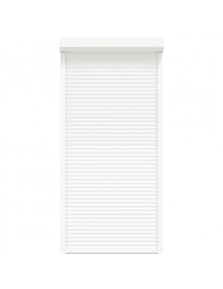 Tapparella Avvolgibile in Alluminio 100x210 cm Bianca