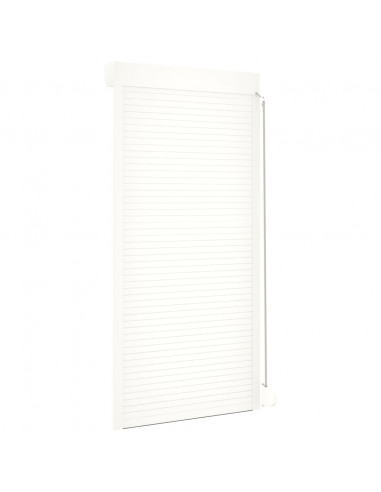 Tapparella Avvolgibile in Alluminio 100x210 cm Bianca