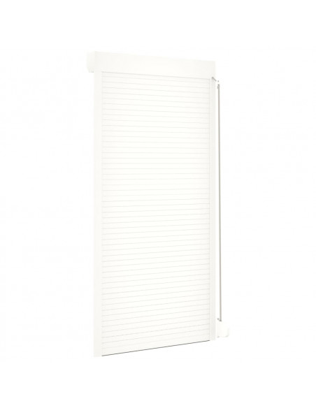 Tapparella Avvolgibile in Alluminio 100x210 cm Bianca