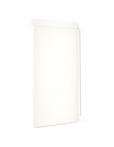 Tapparella Avvolgibile in Alluminio 110x220 cm Bianca