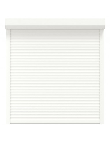 Tapparella Avvolgibile in Alluminio 130x140 cm Bianca