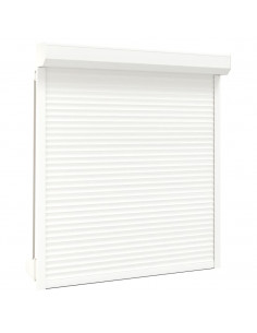 Tapparella Avvolgibile in Alluminio 140x150 cm Bianca 2