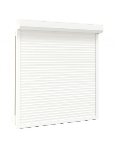 Tapparella Avvolgibile in Alluminio 140x150 cm Bianca