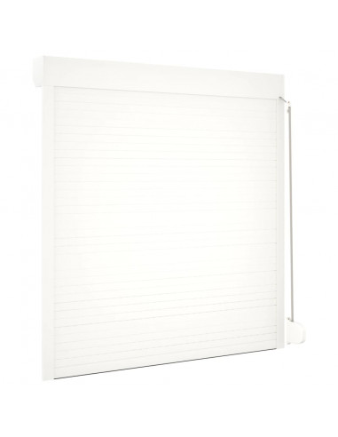 Tapparella Avvolgibile in Alluminio 140x150 cm Bianca